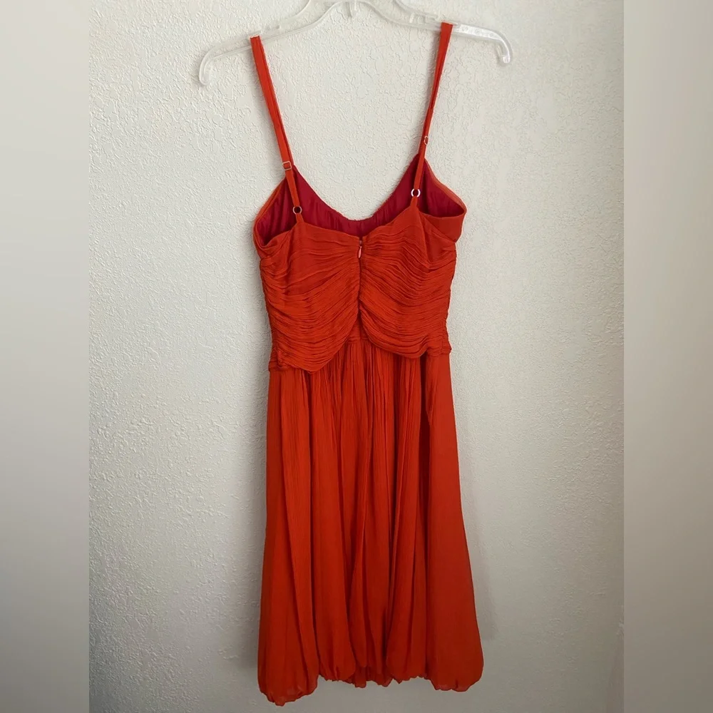 BCBG MaxAzria Silk Cocktail Special Occasion Dress Size 6 - Picture 11 of 16